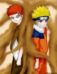 naruto e gaara